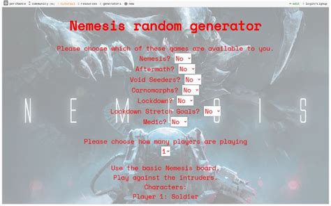 Random Final Boss Name Generator (The Nemesis Namer).